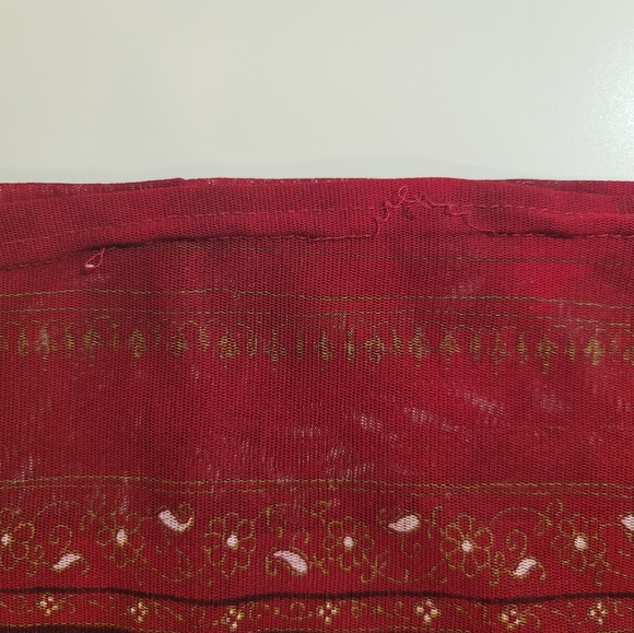 Breakin Loose Sleeveless Red Floral Dress 7/8 - Picture 10 of 10